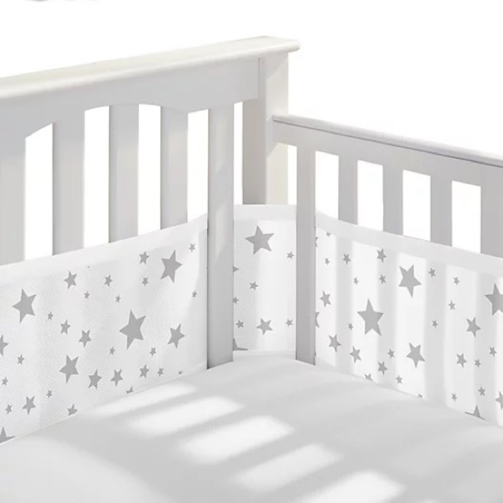 Breathable Baby Gender Neutral Mesh Crib Liner